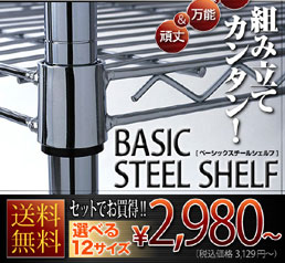BASIC STEEL SHELF